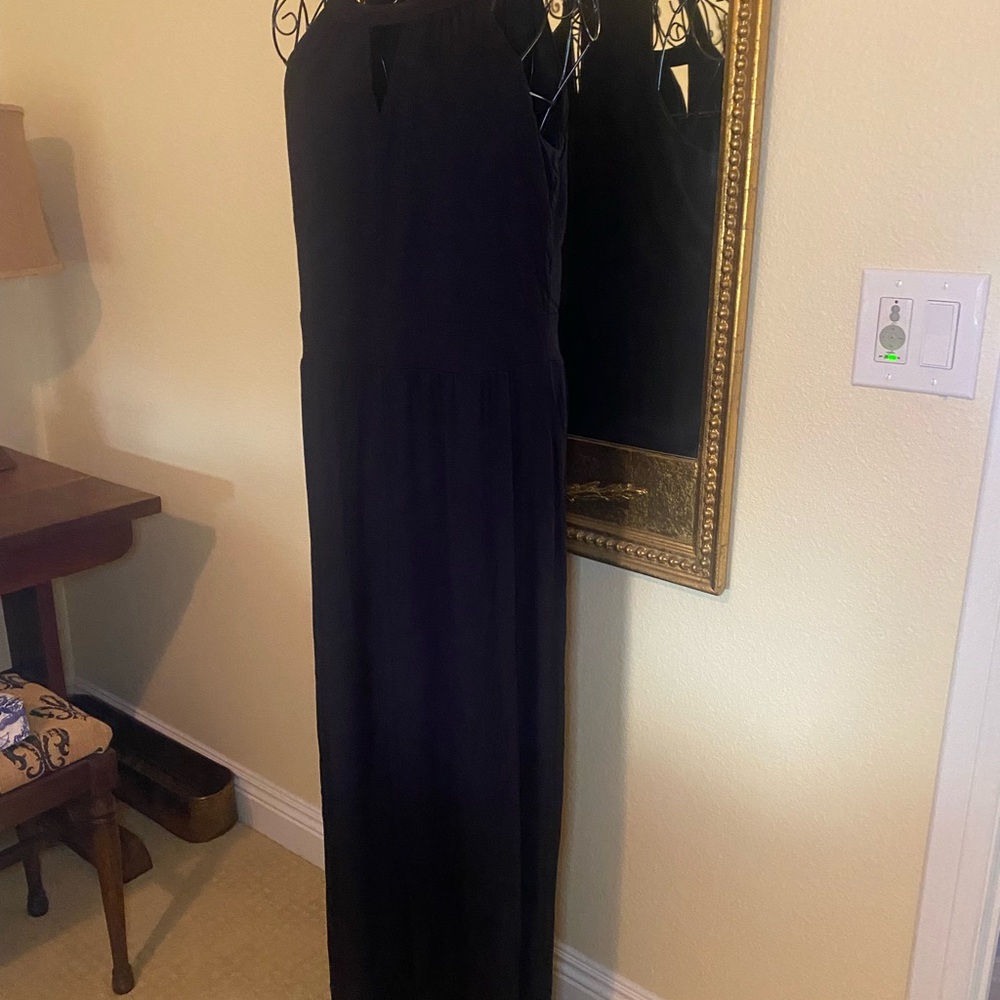 Black  cotton Maxi Dress